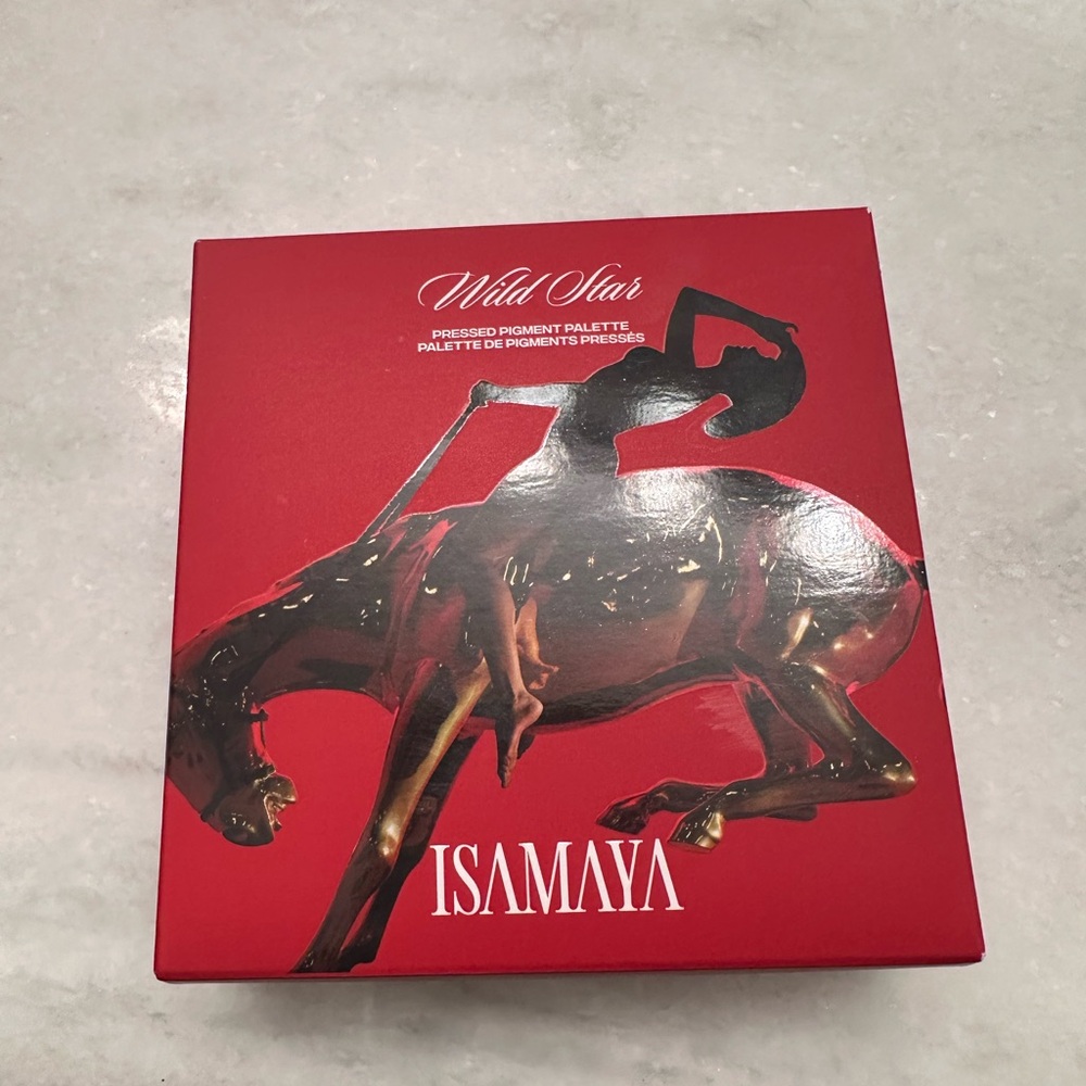 ISAMAYA Wild Star Pressed Pigment Palette - Red